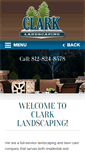 Mobile Screenshot of clarklawn-landscape.com